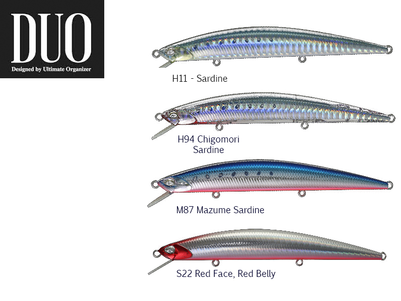 DUO MOAB 120F Lures (Length: 120mm, Weight: 13g, Model: H94