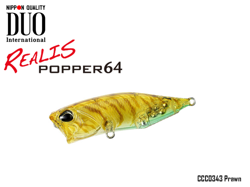 DUO Realis Popper 64 Lures (Length: 64mm, Weight: 9.0g, Model