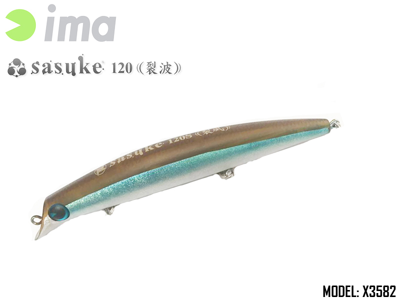 6354 Ima Sasuke 120 mm Flotante Señuelo X3140 