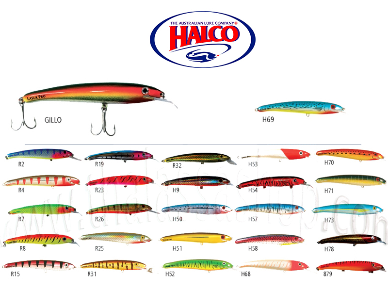 Halco Laser Pro 190 DD (185mm, 47gr, Color: GILLO) [HALC6214