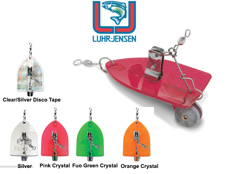 Luhr Jensen Double Deep Six (Weight: 115g, Colour: Fuo Green Crystal)  [LUHR5524-001-1073] - €17.79 : 24Tackle, Fishing Tackle Online Store