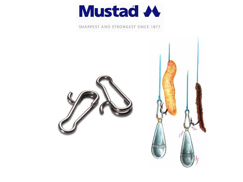 Mustad Hawaiian Snap with Bait Clip (6pcs) [MUST09951] - €2.32 : 24Tackle, Fishing  Tackle Online Store