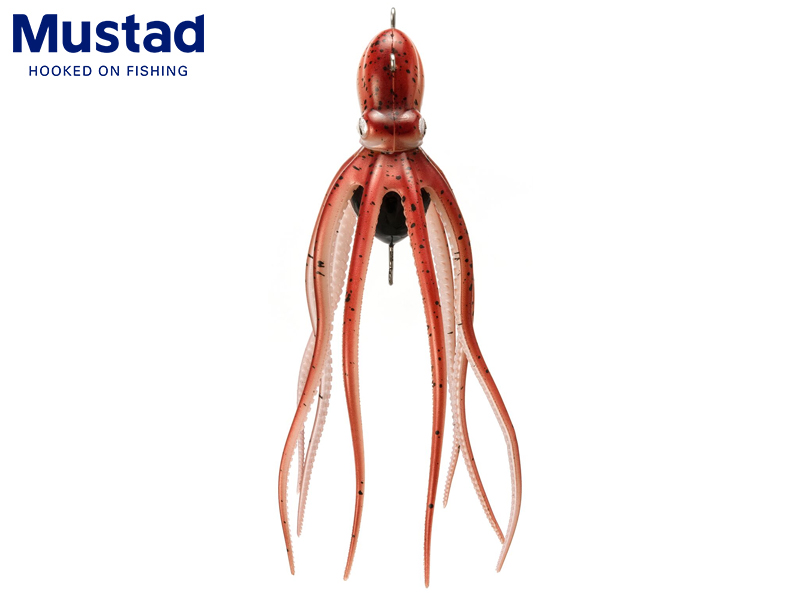 Mustad Inkvader Octopus Jig (Color: Red, Weight: 170gr)