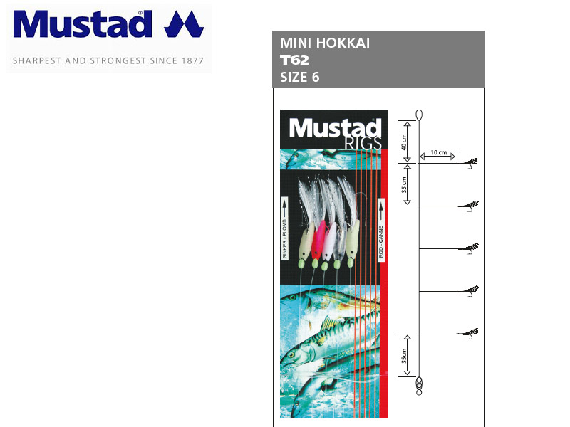 Mustad Rigs : 24Tackle, Fishing Tackle Online Store