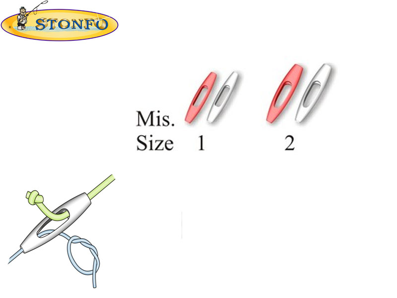 Stonfo Cast Connectors (Size 1: fly line from 3 to 6, 6pcs) [STON427:11307]  - €2.98 : 24Tackle, Fishing Tackle Online Store