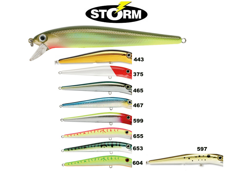 Storm AJM Mag Thunderstick Madflash (13cm, 29g, Color: 443)