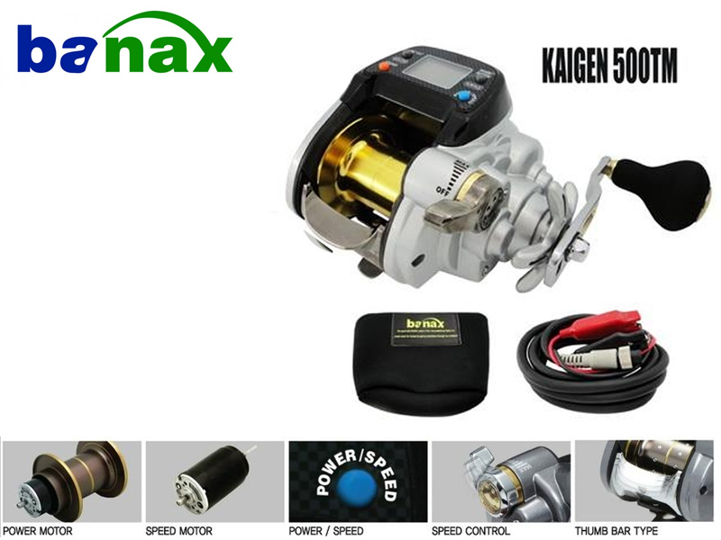 Banax Electric Reel Kaigen 500TM [BANA500TM] - €713.94 : 24Tackle, Fishing  Tackle Online Store