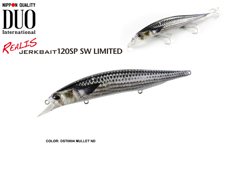 Duo Realis Jerkbait 120SP SW Limited : 24Tackle, Fishing Tackle