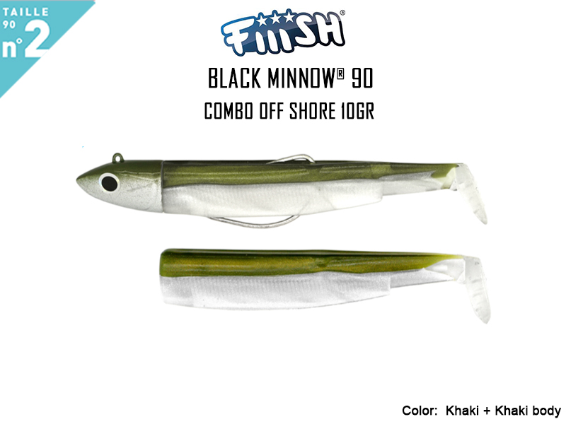 FIIISH Black Minnow 90 - Combo Off Shore (Weight: 10gr, Color