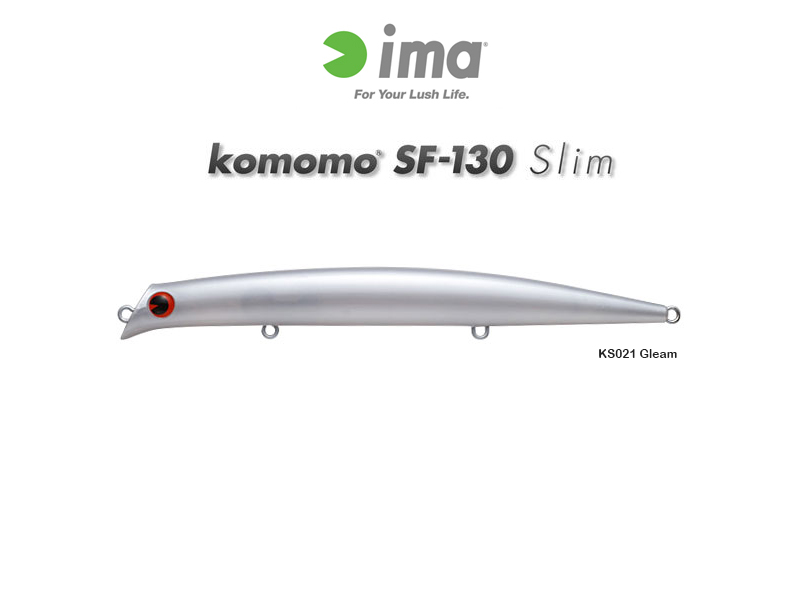 IMA Komomo 130 Slim (Length:130mm, Weight:12gr, Color: KS021 Gleam)