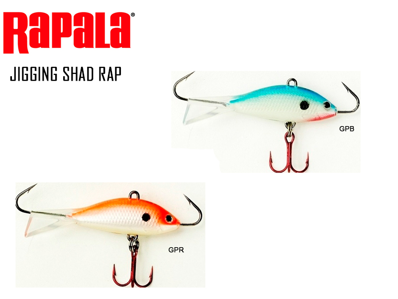 Rapala Jigging Shad Rap (Length: 5cm, Weight: 5/16 oz, Color: GPR)  [RAPA34401] - €6.20 : 24Tackle, Fishing Tackle Online Store