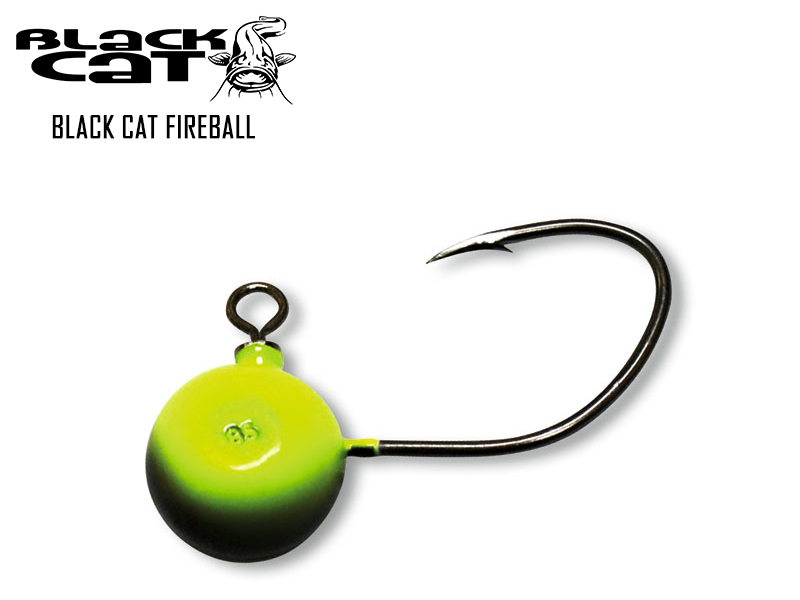 Black Cat Fireball (Weight: 85gr, Hook Size: 9/0)