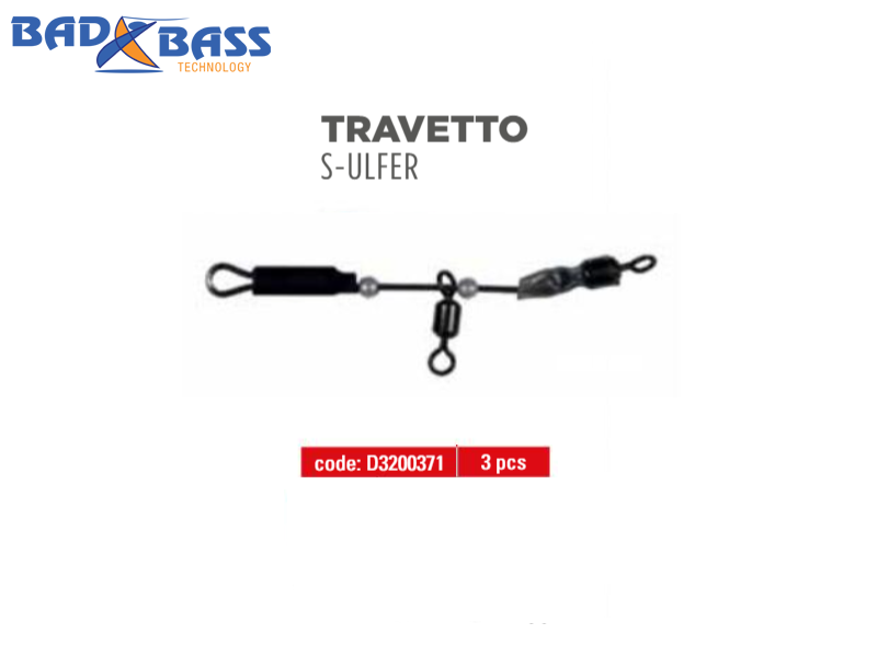 Bad Bass Travetto S-Urfer Link (Pack: 3pcs)