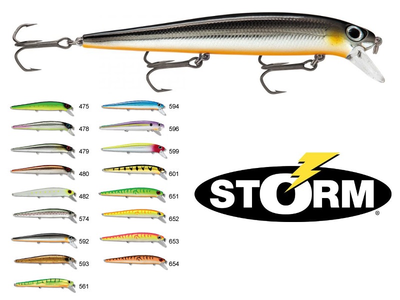 Storm AJM Thunderstick Madflash (11cm, 12g, Color: #599) [STORMAJM:25718] -  €7.08 : 24Tackle, Fishing Tackle Online Store