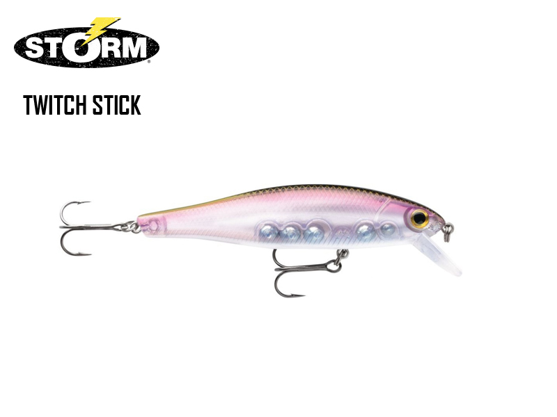 Storm Twitch Stick (Size: 8cm, Weight: 9g, Color: Ghost Wakasagi)  [STORMTWS08620] - €8.93 : 24Tackle, Fishing Tackle Online Store