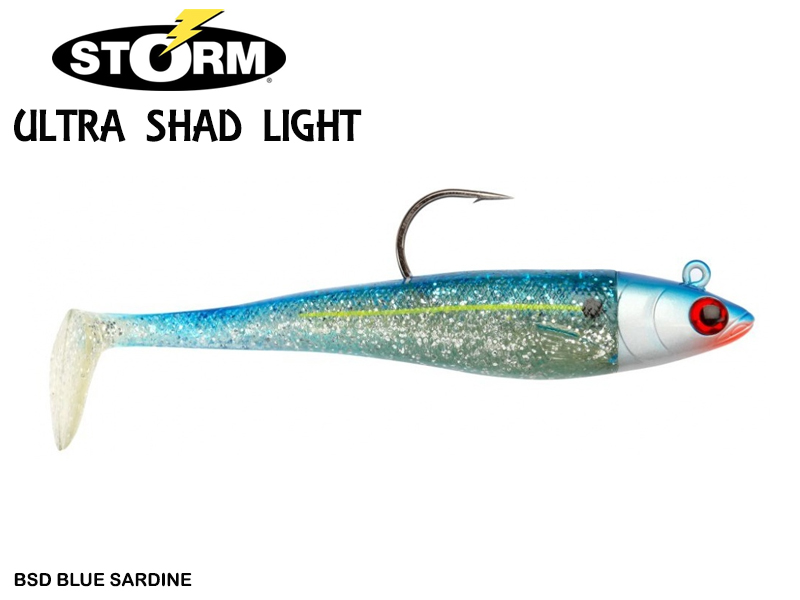 Storm Ultra Shad Light SJSD4Z (Length: 10cm, Weight: 15gr, Color: BSD Blue  Sardine) [STORMSJSD4ZBSD] - €9.46 : 24Tackle, Fishing Tackle Online Store