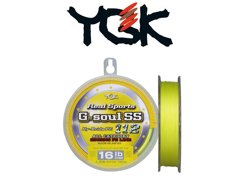 YGK G-Soul SS 112 150m (PE #1, 10lb) [YGKD615:113266] - €41.59 : 24Tackle,  Fishing Tackle Online Store