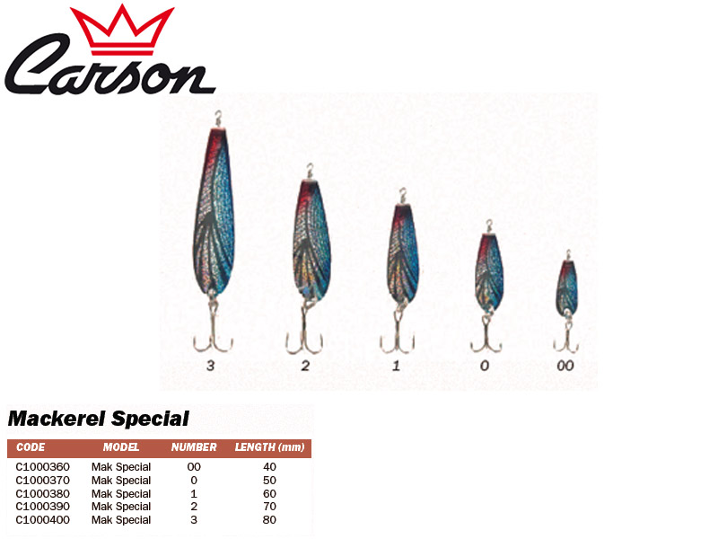 Carson Mak Special Spoons (Size: 0, Length: 50mm, 5pcs)