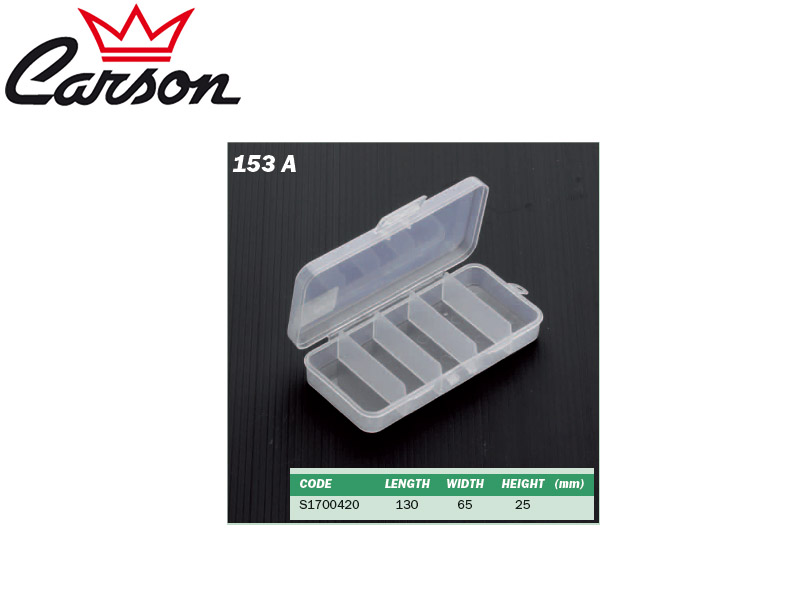 Carson 153 A Tackle Box (L x W x H: 130 x 65 x 25 mm) - clone