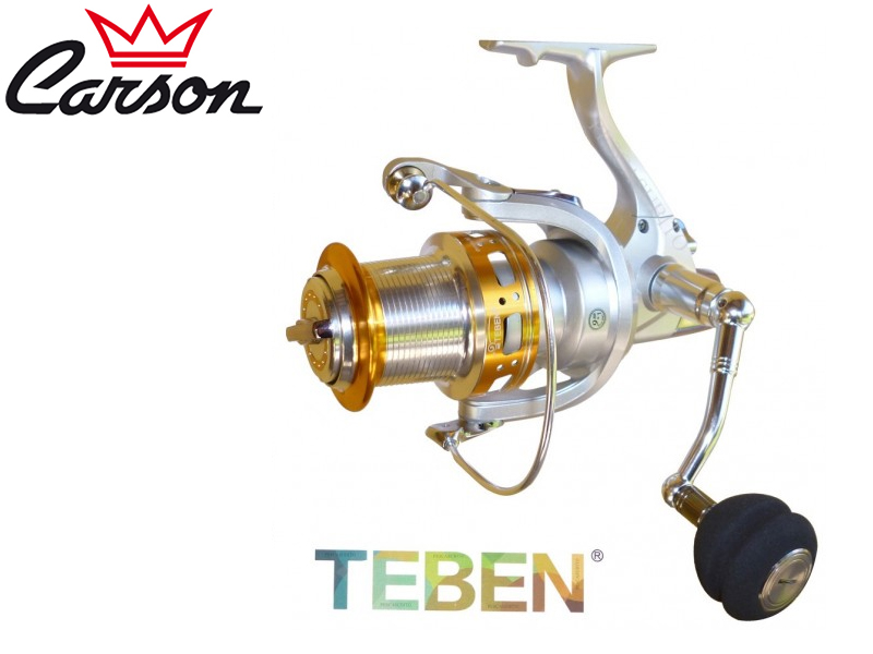 Carson Teben GE-600 Reel (Model: GE, Size: 600, BB: 10, Spool (mm/mt): 024/260, Weight: 680gr, Ratio:4,5:1)