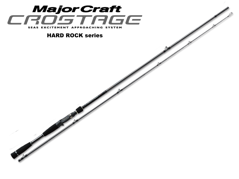 MajorCraft Crostage Hard Rock Spinning CRS-802H/B (Length: 2.43mt, Lure: 14-56gr)