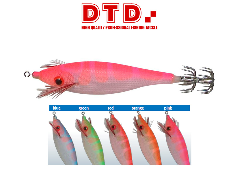 DTD Squid Jig Pirka (Size: 3.0, Colour: Blue)