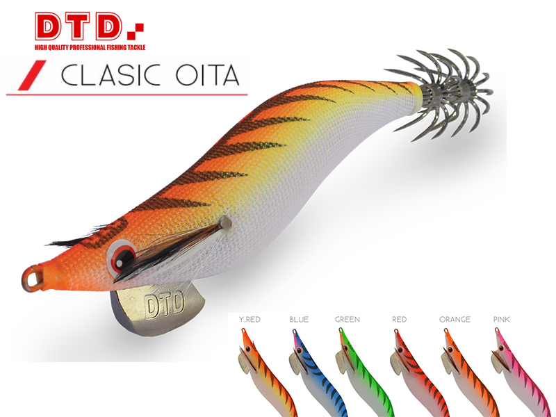 DTD Squid Jig Classic Oita (Size: 1.5, Colour: Blue)