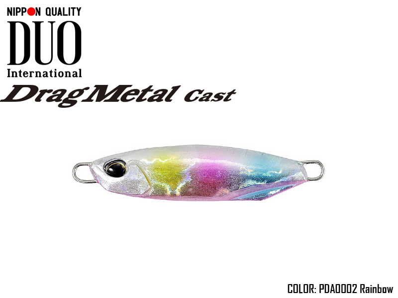 Duo Drag Metal Cast (Length: 49mm, Weight: 20gr, Color: PDA0002 Rainbow)