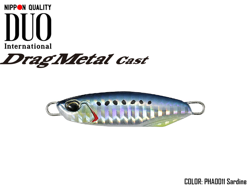 Duo Drag Metal Cast (Length: 49mm, Weight: 20gr, Color: PHA0011 Sardine)