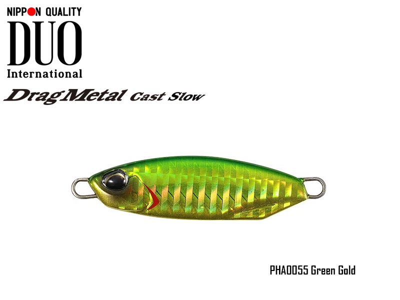 Duo Drag Metal cast Slow (Length: 56mm, Weight: 30gr, Color: PHA0055 Green Gold)