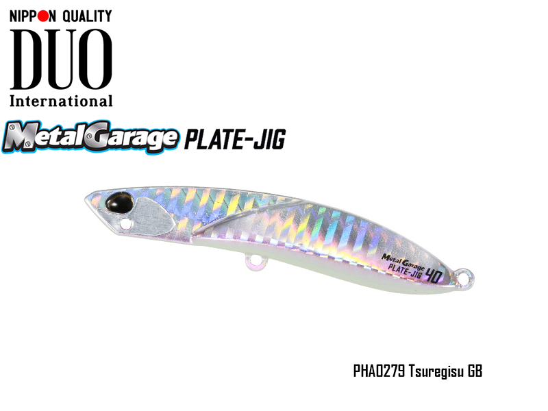 DUO Metal Garage Plate Jig (Weight: 30gr, Colour: PHA0279 Tsuregisu GB)