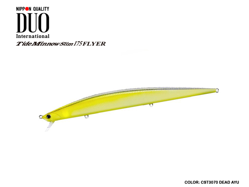 DUO Tide-Minnow Slim 175 Flyer (Length: 175mm, Weight: 29g, Color: CST3070 Dead Ayu)