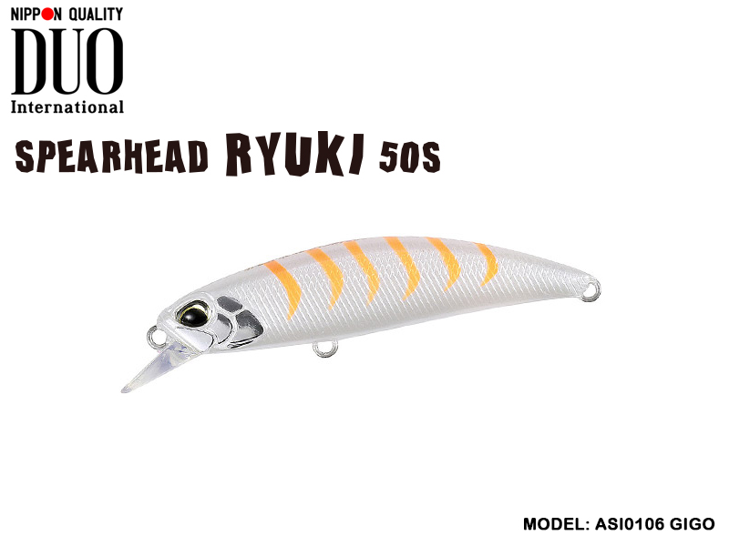 DUO Spearhead Ryuki 50S (Length: 50mm, Weight: 4.5gr, Color: ASI0106 GOGO)