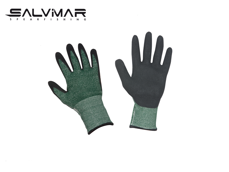 Salvimar Dyneema Gloves (Size: L, Color: Olive Green)