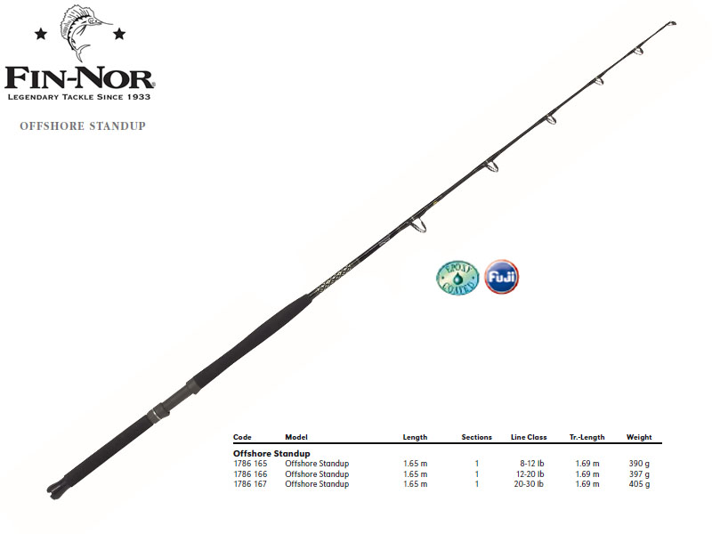 Fin-Nor Offshore Standup (1.65m, Action: 08-12lb)