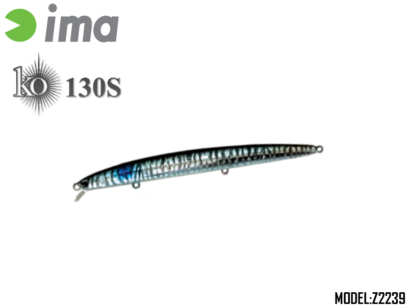 IMA KO 130S Lures (Size: 130mm, Weight: 12gr, Color: Z2239)
