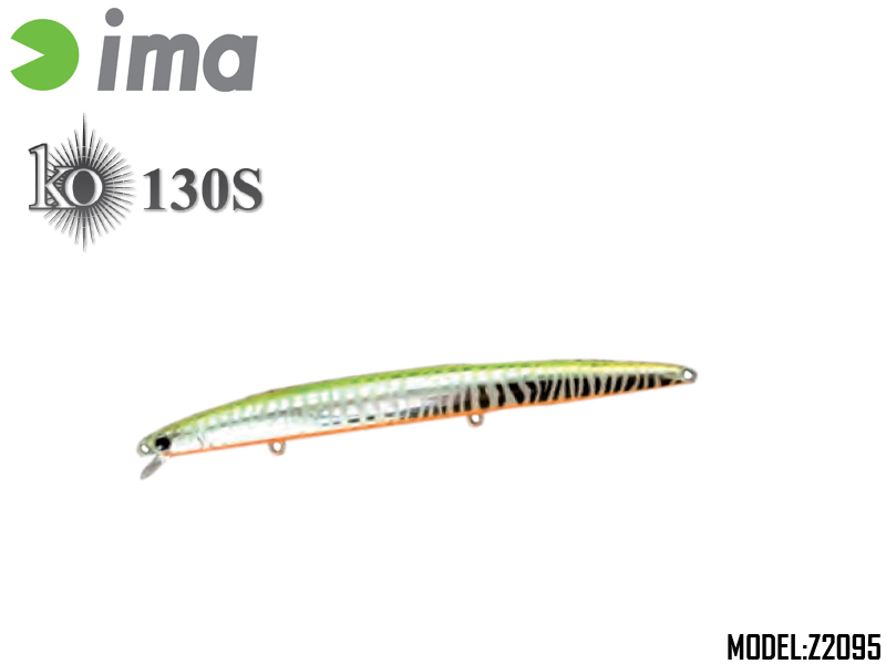 IMA KO 130S Lures (Size: 130mm, Weight: 12gr, Color: Z2240)