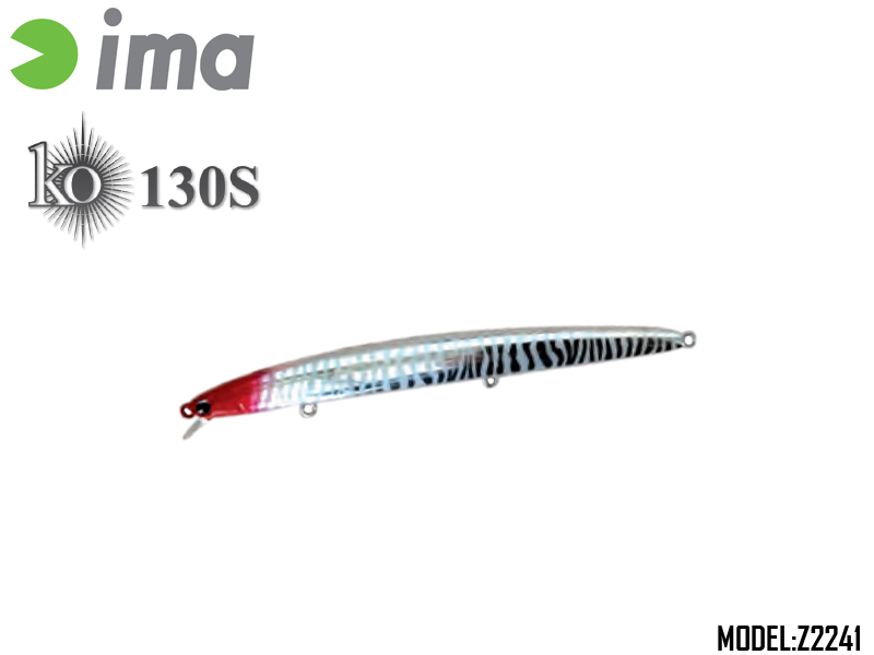 IMA KO 130S Lures (Size: 130mm, Weight: 12gr, Color: Z2241)