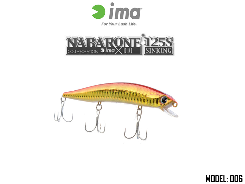 IMA Nabarone 125S (Length: 125mm, Weight: 17.5gr, Color: 006)