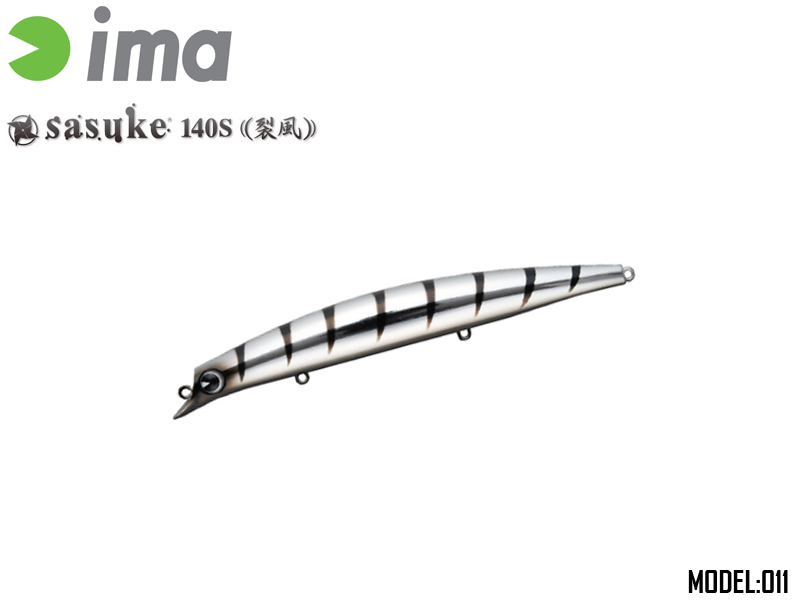 IMA Sasuke 140S Reppu (Length: 140mm, Weight: 21gr, Color: 011)