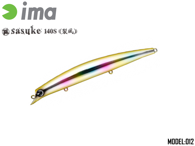 IMA Sasuke 140S Reppu (Length: 140mm, Weight: 21gr, Color: 012)
