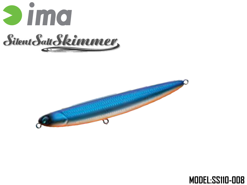 IMA Silent Salt Skimmer (Length:110mm, Weight:14gr, Color:008)