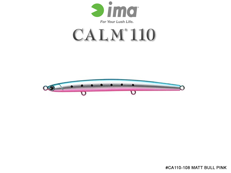 IMA Calm 110 (Length: 110mm, Weight:11gr, Color: #CA110-108 Matt Bull Pink)