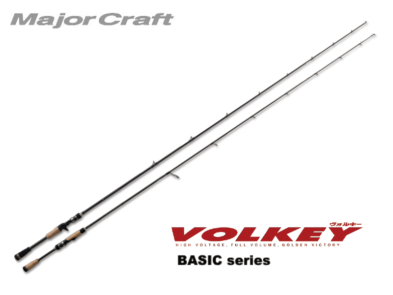 MajorCraft Volkey Basic Baitcasting VKC-662M (Length: 2.01mt, Lure: 1/4-3/4 oz)