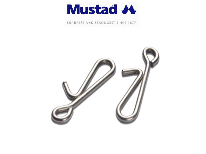 Mustad Lead Quick Link with Bait Clip (10pcs)
