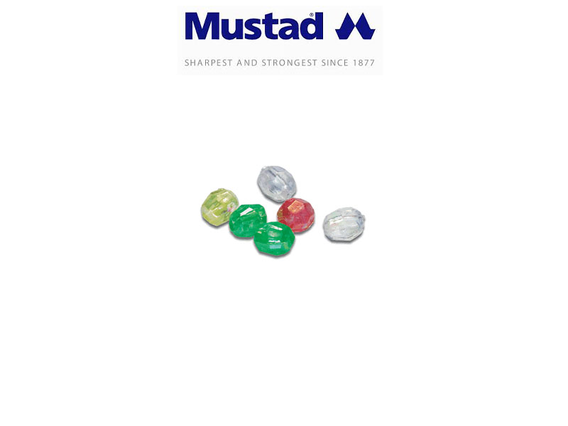 Mustad 9979 Multiface Attractor Beads (Size: 4mm, Pack: 50)
