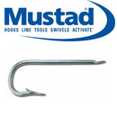 Mustad 900T-DT Round Bend Sea Hooks (Size: 10, Pack: 100)