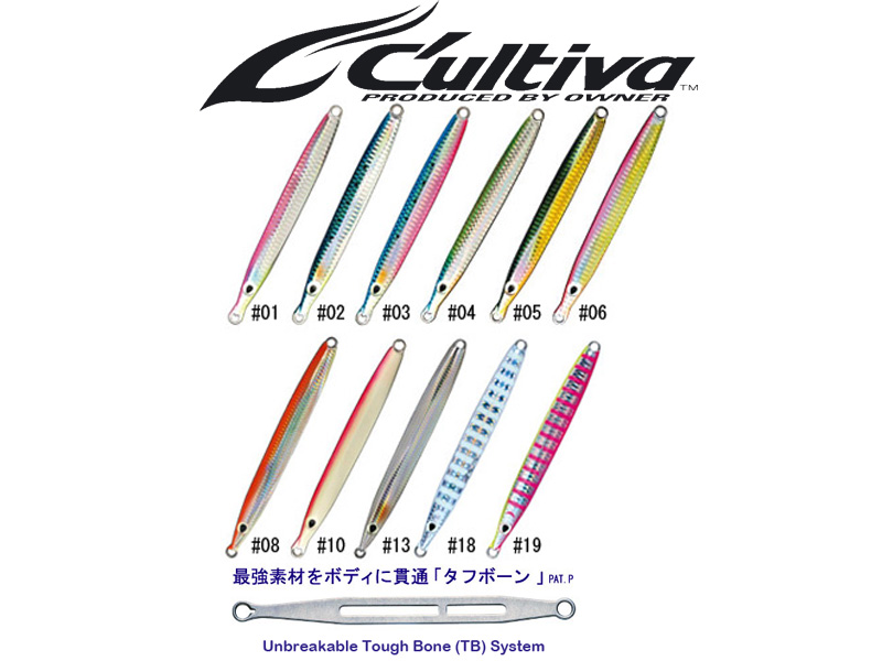 Cultiva Gekito Jig GJ-125 (165mm, 125gr, Colour:01)
