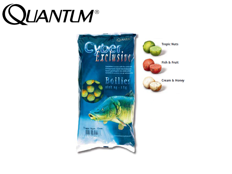 Quantum Cyber Exclusive Boilies (Cream & Honey , 20mm, 1KG)