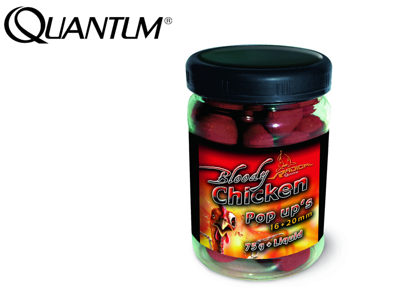 Quantum Bloody Chicken Pop Ups (?: 16mm/20mm, Contents: 75g)
